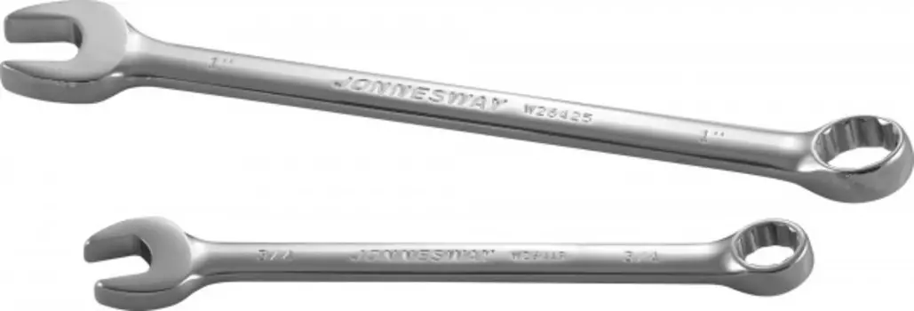 Ключ гаечный комбинированный, 1/4x1/4", CrV, кованый, Jonnesway W26406 (49134)
