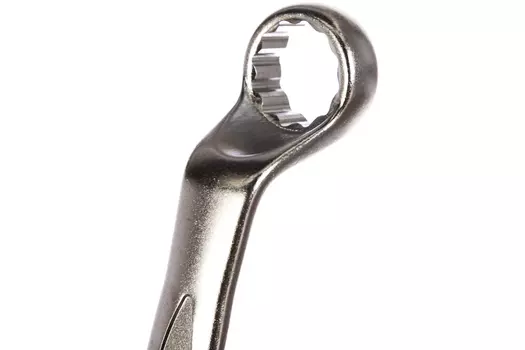 Ключ гаечный накидной, изогнутый 75°, 24*27 мм, CrV, кованый, Jonnesway, W232427