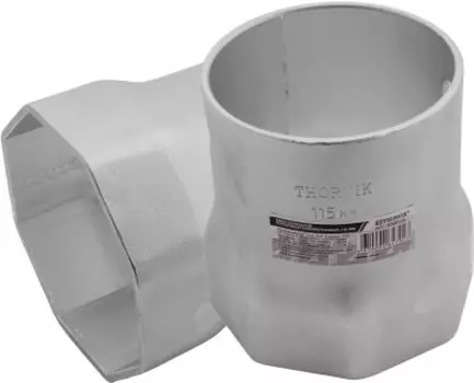 Ключ гаечный трубчатый ступичный восьмигранный 115 мм, сталь, Thorvik BS8P115 (BS8P115)