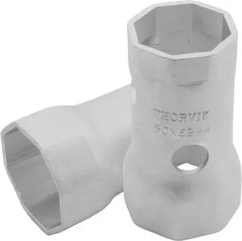 Ключ гаечный трубчатый ступичный восьмигранный 50x62 мм, сталь, Thorvik двусторонний BS8P5062 (BS8P5062)