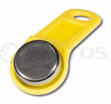 Ключ Tantos TM1990A iButton, жёлтый, 1 шт. (00-00068833)