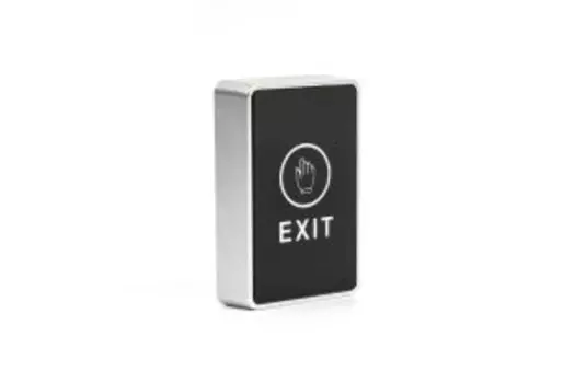 Кнопка выхода БАСТИОН SPRUT Exit Button-87P-NT, накладная бесконтактная, черный/серебристый (8810)