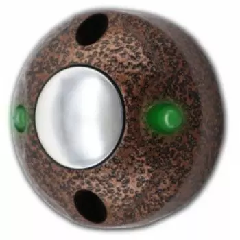 Кнопка выхода ОЛЕВС PUSHka, медный антик