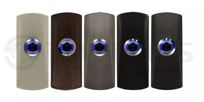 Кнопка выхода Tantos TS-CLICK, 36В, 3А, нормально-разомкнутая, подсветка (TS-CLICK light)