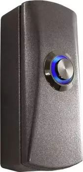 Кнопка выхода Tantos TS-CLICK, накладная, подсветка, серебристый (00-00201419)