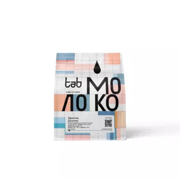 Кофе в зернах Tab Эфиопия Джимма, оценка SCA 83, моносорт, 1 кг, арабика 100 %, обработка натуральная, обжарка для эспрессо