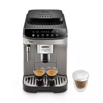 Кофемашина автоматическая De'Longhi Magnifica Evo ECAM290.42.TB, зерновой / молотый, 1.8 л, ручной капучинатор, металлические жернова, черный/серебристый, 1.45 кВт (ECAM290.42.TB)