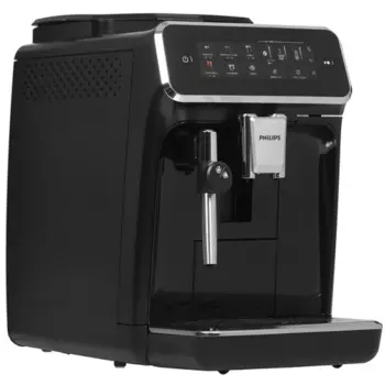 Кофемашина автоматическая Philips EP3321/40, молотый/зерновой, 1.8 л, ручной капучинатор, дисплей, черный, 1.5 кВт (EP3321/40)