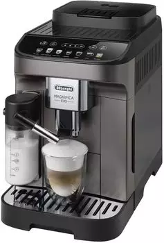 Кофемашина DELONGHI Magnifica Evo ECAM290.81.TB, молотый/зерновой, 1.8 л, автоматический капучинатор, металлические жернова, черный/серый, 1.45 кВт (0132217076)