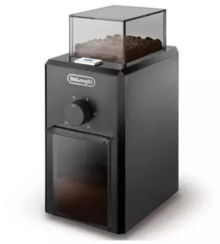Кофемолка De'Longhi KG 79, жернова, регулировка помола, 120г, 110Вт