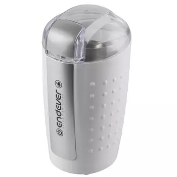 Кофемолка ENDEVER Costa-1059, ротационный нож, 100 г, 250 Вт, белый