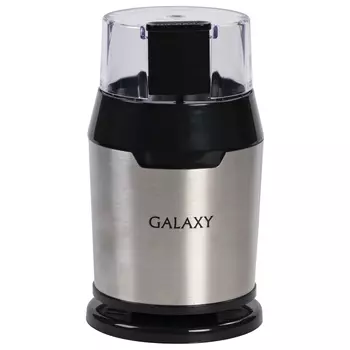Кофемолка Galaxy GL0906, ротационный нож, 60г, 200Вт, сталь/черный