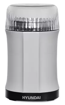 Кофемолка Hyundai HYC-G3241, ротационный нож, 40г, 200Вт, серый/черный