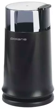 Кофемолка Polaris PCG 1317, ротационный нож, 70г, 170Вт, черный