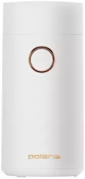 Кофемолка Polaris PCG 2014, ротационный нож, 50 г, 200 Вт, белый (PCG 2014)