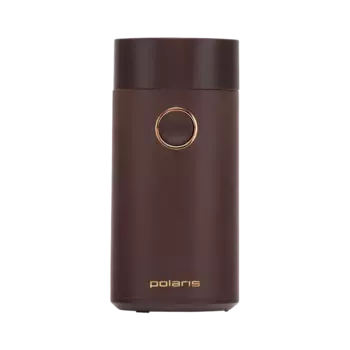 Кофемолка Polaris PCG 2014, ротационный нож, 50 г, 200 Вт, коричневый (PCG 2014)