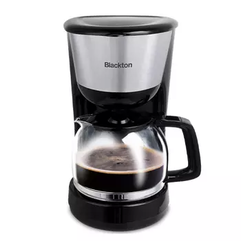 Кофеварка капельная Blackton Bt CM1110, 1 кВт, кофе молотый, 1.25 л/1.25 л, черный/серебристый