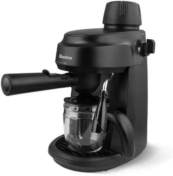 Кофеварка рожковая Blackton Bt CM1112, 800 Вт, кофе молотый, 240 мл, капучинатор, черный