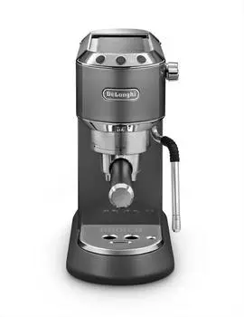 Кофеварка рожковая De'Longhi EC885.GY, 1.3 кВт, кофе молотый, 1.1 л, капучинатор, серый (0132106251)