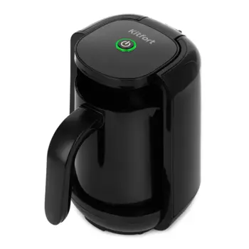 Кофеварка турка электрическая Kitfort КТ-761-1, 480 Вт, кофе молотый, 250 мл, черный (КТ-761-1)