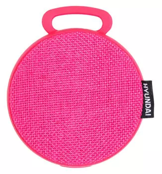 Портативная акустика Hyundai H-PAC150, 3 Вт, Bluetooth, розовый