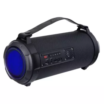 Колонка портативная Perfeo PF_A4318, 14Вт, FM, AUX, USB, microSD, Bluetooth, подсветка, черный (PF_A4318)