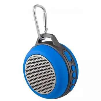 Колонка портативная Perfeo SOLO, 5Вт, FM, AUX, microSD, Bluetooth, синий (PF_5205)