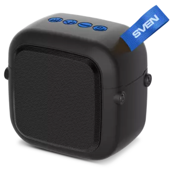 Акустика SVEN PS-48, 5 Вт, FM, USB, microSD, Bluetooth, черный (SV-019754)