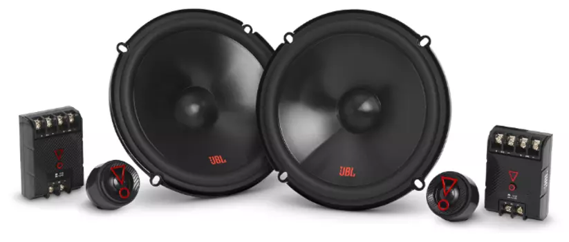 Колонки автомобильные JBL Stage3 607CF (без решетки) 150Вт 92дБ 3Ом 16.5см (6 1/2дюйм) компонентные двухполосные (STAGE3 607CF)