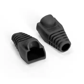 Колпачок изолирующий RJ-45, 100 шт., черный, Exegate (EX292848RUS)