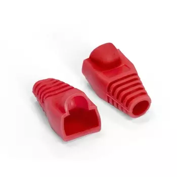 Колпачок изолирующий RJ-45, 100 шт., красный, Exegate (EX292851RUS)