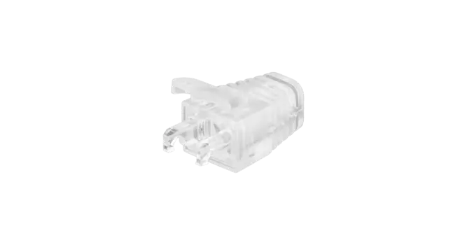 Колпачок изолирующий RJ-45, 100 шт., прозрачный, под кабели диаметром 6,5мм, NIKOMAX (NMC-RJBOOT65S-TR-100)