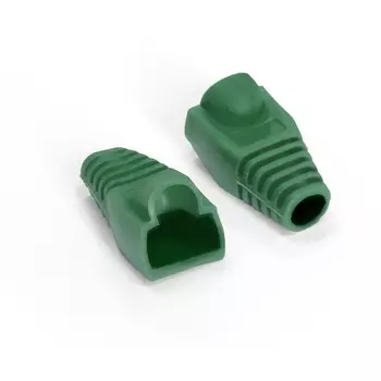Колпачок изолирующий RJ-45, 100 шт., зеленый, Exegate (EX292852RUS)
