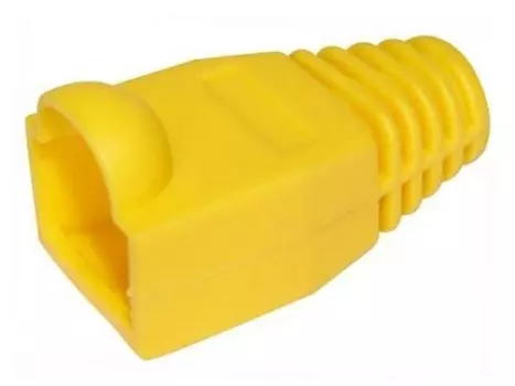 Колпачок изолирующий RJ-45, 100 шт., желтый, TWT (TWT-BO-6.0-YL/100)