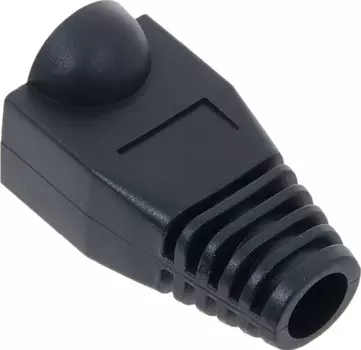 Колпачок изолирующий RJ-45 1шт, черный