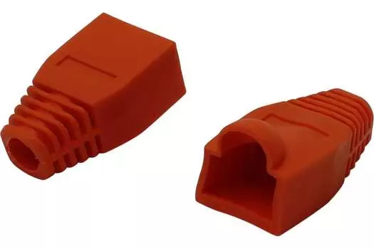 Колпачок изолирующий RJ-45, 20 шт., красный, PVC, 5bites (US016-20RE)