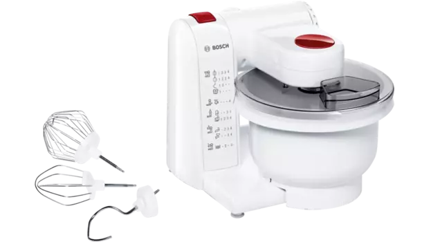 Комбайн Bosch MUM4 MUMP1000, 600 Вт, миксер, белый (MUMP1000)