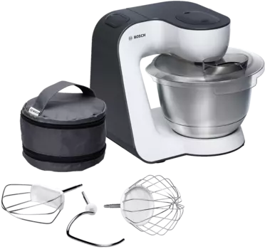 Комбайн Bosch MUM5 MUM54A00, 900Вт, миксер, белый/черный (MUM54A00)