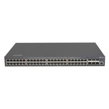 Коммутатор BDCom S2900-48P6X-760, управляемый, кол-во портов: 48x1 Гбит/с, кол-во SFP/uplink: SFP+ 6x10 Гбит/с, установка в стойку, PoE: 48x30 Вт (макс. 760 Вт) (S2900-48P6X-760)