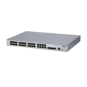 Коммутатор Dahua PFS5936-24GF8GT4XF, управляемый, кол-во портов: 8x1 Гбит/с, SFP 24x1, кол-во SFP/uplink: SFP+ 4x10 Гбит/с, установка в стойку (DH-PFS5936-24GF8GT4XF)