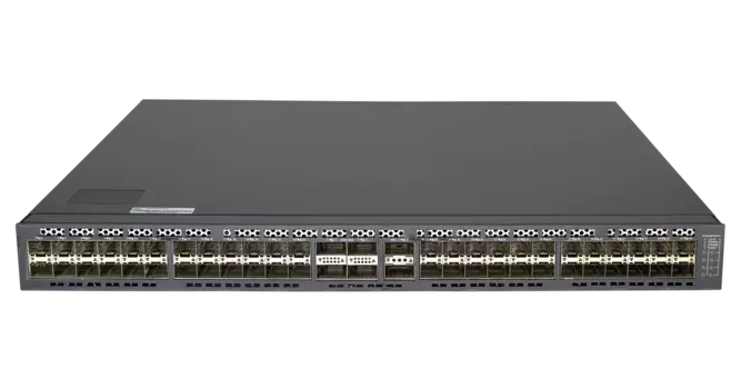 Коммутатор Nikomax (Gigalink) GL-SW-X304-54SQ, управляемый, кол-во портов: SFP+/QSFP+ 50x10/40, кол-во SFP/uplink: QSFP28 4x100 Гбит/с, установка в стойку (GL-SW-X304-54SQ)