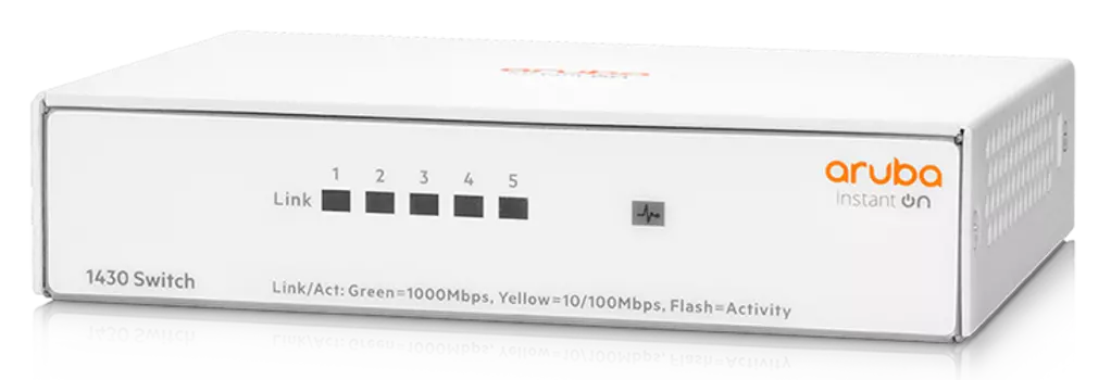 Коммутатор HPE Aruba Instant on 1430 5G, кол-во портов: 5x1 Гбит/с (R8R44A)