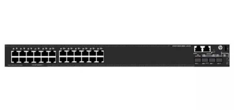 Коммутатор HPE FlexNetwork 5510 , управляемый, кол-во портов: 24x1 Гбит/с, SFP+ 4x10 Гбит/с, установка в стойку, PoE (макс. 740Вт) (JH147A)