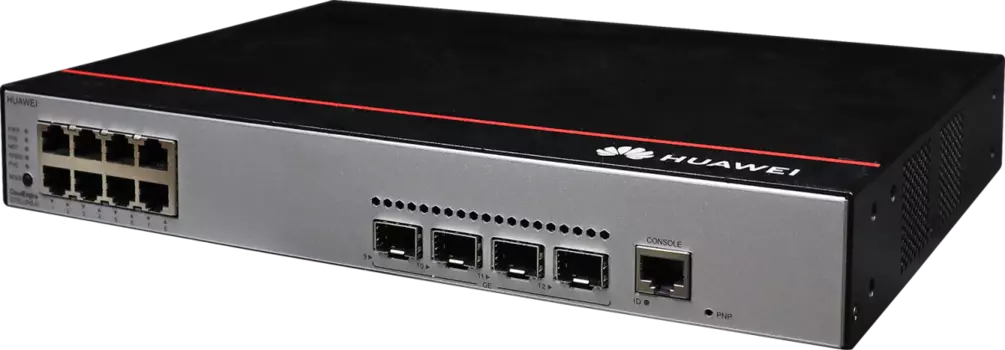Коммутатор Huawei CloudEngine S5735-L8P4S-A1, управляемый, кол-во портов: 8x1 Гбит/с, кол-во SFP/uplink: SFP 4x1 Гбит/с, установка в стойку, PoE: 8x30Вт (макс. 124Вт) (98011295)
