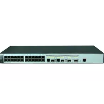 Коммутатор Huawei S5720-28TP-PWR-LI-AC, управляемый, кол-во портов: 24x1 Гбит/с, combo RJ-45/SFP 2x1 Гбит/с, кол-во SFP/uplink: SFP 2x1 Гбит/с, установка в стойку, PoE: 24x30Вт (макс. 370Вт)