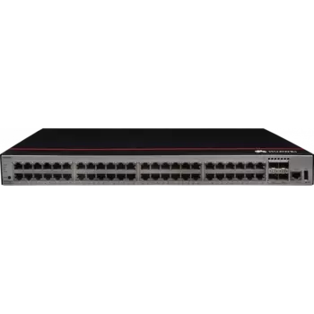 Коммутатор Huawei S5735-L48P4X-A1, управляемый, кол-во портов: 48x1 Гбит/с, кол-во SFP/uplink: SFP+ 4x10 Гбит/с, установка в стойку, PoE: 48x30Вт (макс. 380Вт) (98011343-SET1)