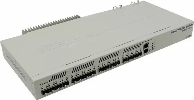 Коммутатор MikroTik Cloud Router Switch 317-1G-16S+RM, управляемый, кол-во портов: 1x1 Гбит/с SFP+ 16x10 Гбит/с, установка в стойку (CRS317-1G-16S+RM)
