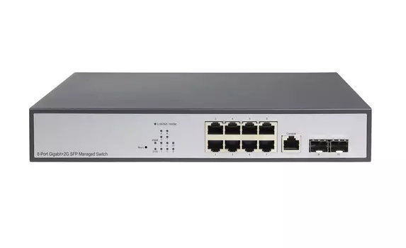 Коммутатор ORIGO OS3110, управляемый, кол-во портов: 8x1 Гбит/с, кол-во SFP/uplink: SFP 2x1 Гбит/с, установка в стойку (OS3110/A1A)