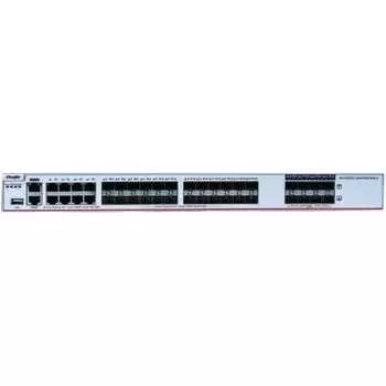 Коммутатор Ruijie RG-S5760C-24SFP/8GT8XS-X, управляемый, кол-во портов:, SFP 24x1 Гбит/с, кол-во SFP/uplink: SFP+ 8x10 Гбит/с, установка в стойку (RG-S5760C-24SFP/8GT8XS-X)