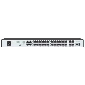 Коммутатор SNR S5210G-24FX, управляемый, кол-во портов:, combo RJ-45/SFP 24x1, кол-во SFP/uplink: SFP+ 4x10 Гбит/с, установка в стойку (SNR-S5210G-24FX)